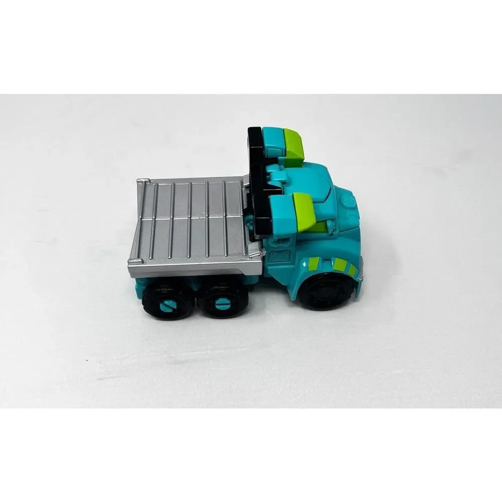 Transformers Hasbro Playskool Heroes Rescue Bots Hoist Flatbed Truck Pre-Owned